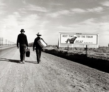 Dorothea Lange - Try the Train (1937)